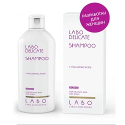 Шампунь для чувствительной кожи головы для ЖЕНЩИН Labo Delicate shampoo-3HA